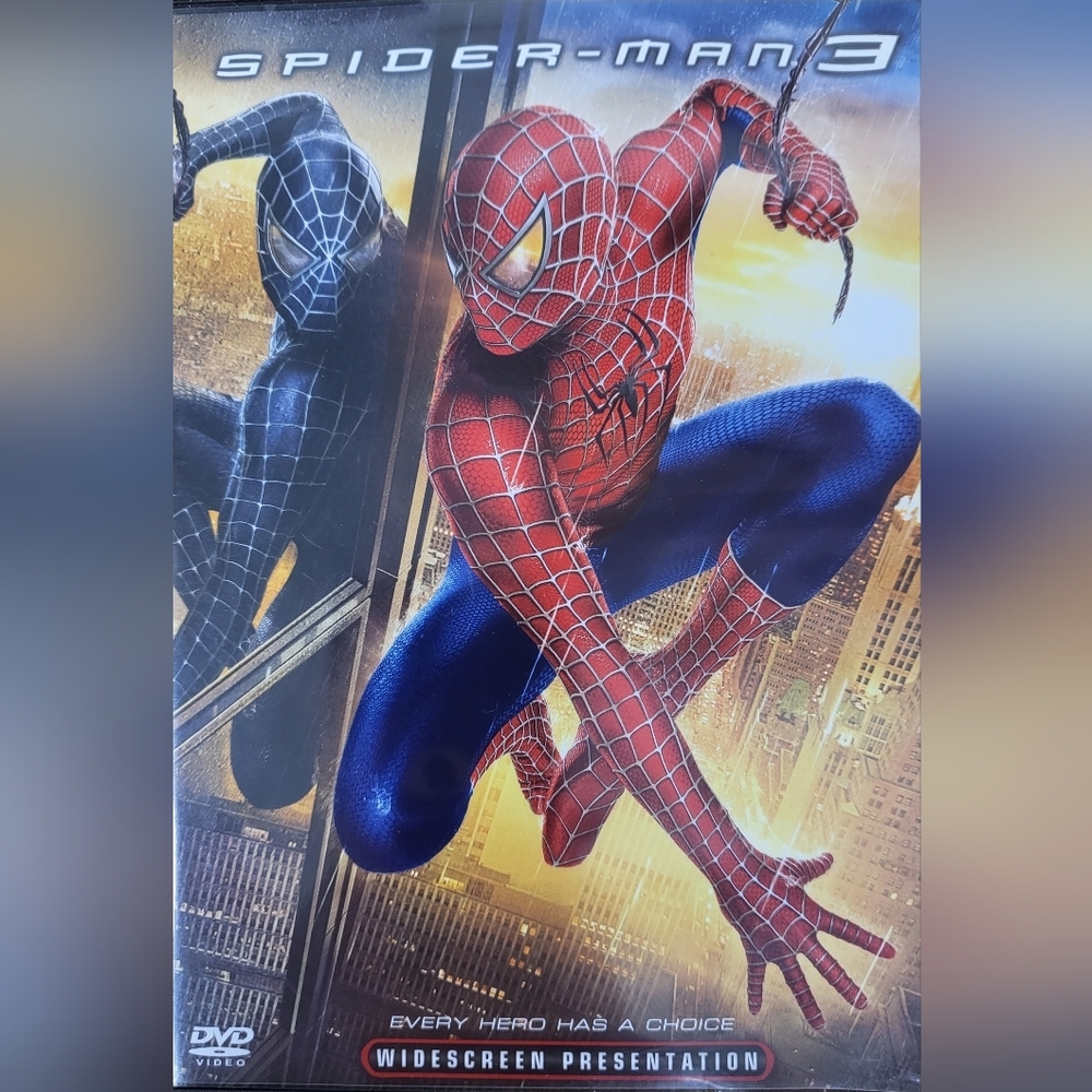 Spiderman 3 Widescreen DVD movie EUC